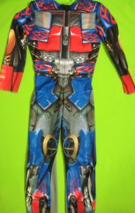 Kids Costumes to Hire - Optimus Prime Transformer Onesie - 1pce